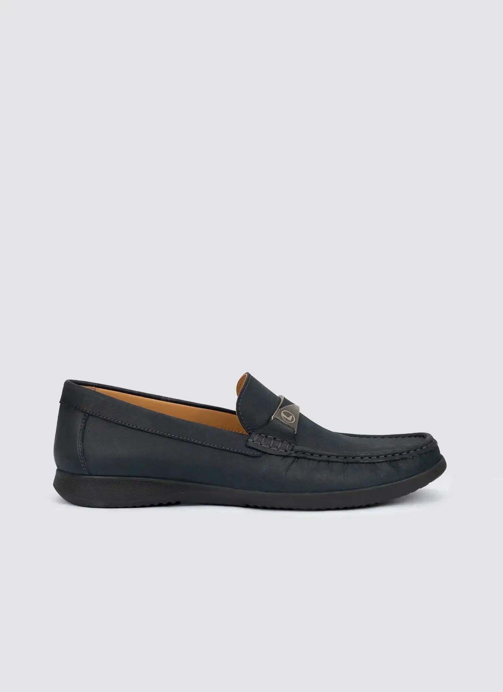 Lathan Moccasin - Language Shoes #color_dark-navy