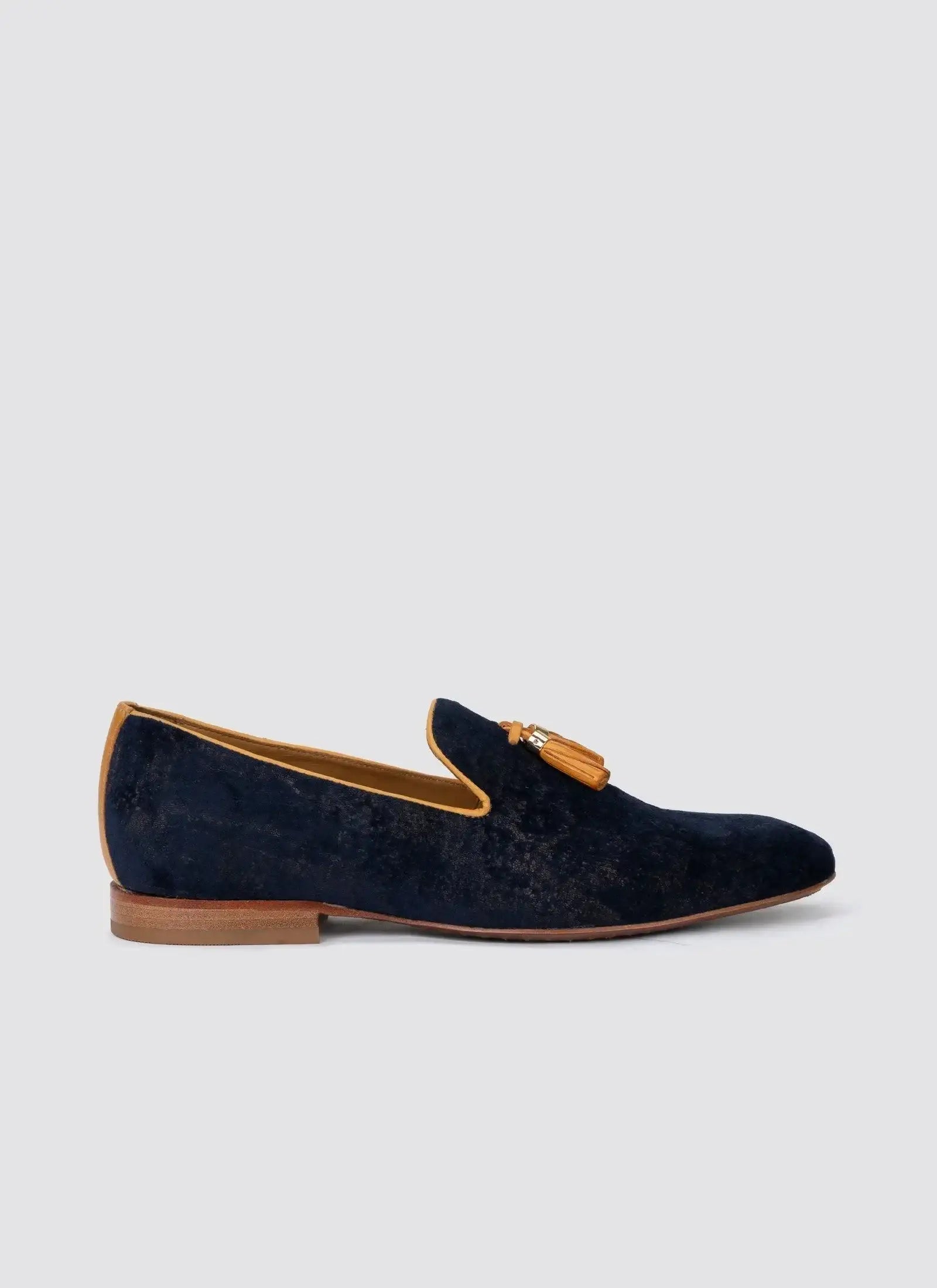 Clifford Loafer # Blue Tan