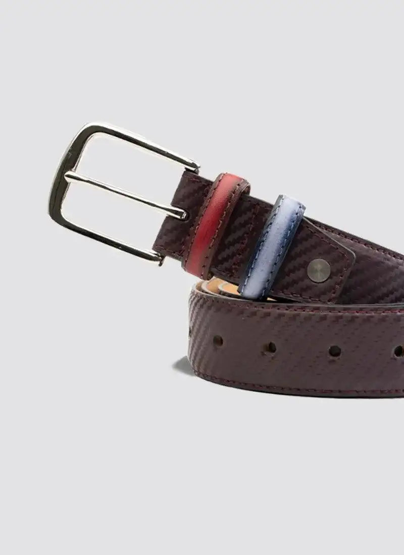 Canon Belt #color_burgundy-black