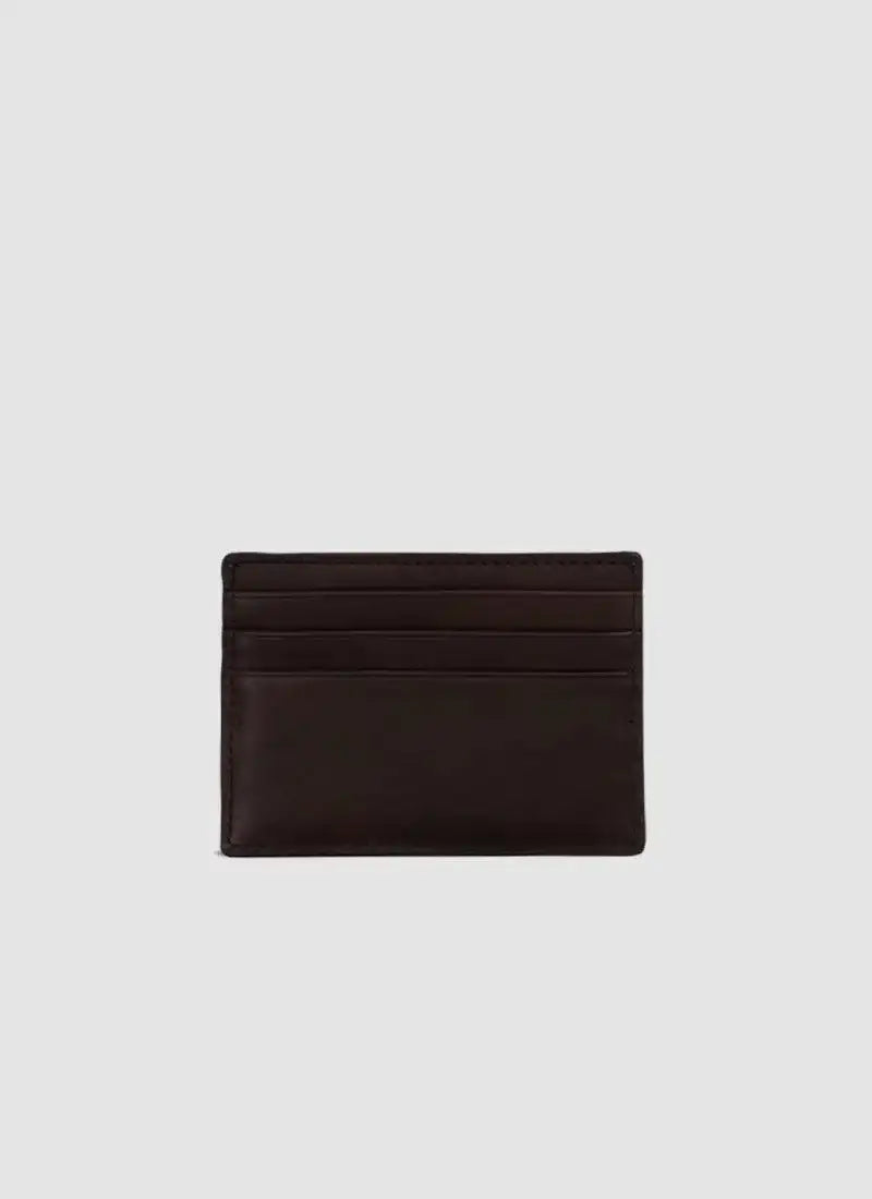 Raven Laser Card Holder #tan-brown