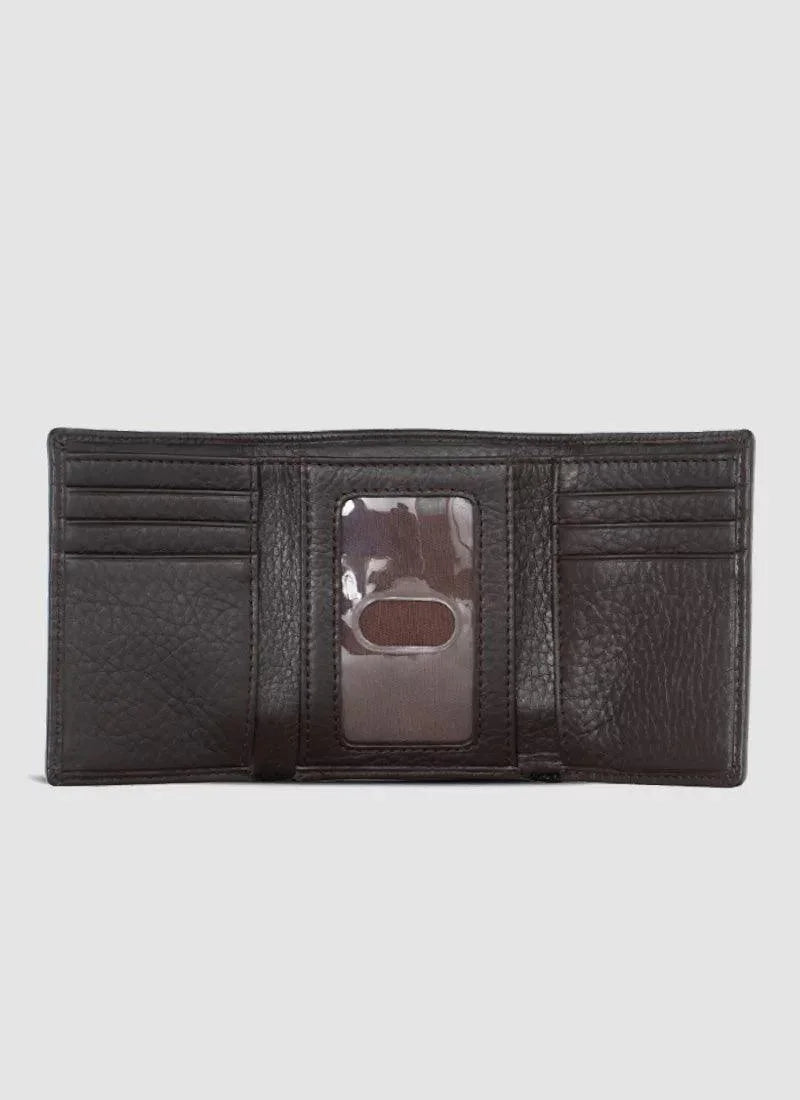 Woods Milled Trifold Wallet #