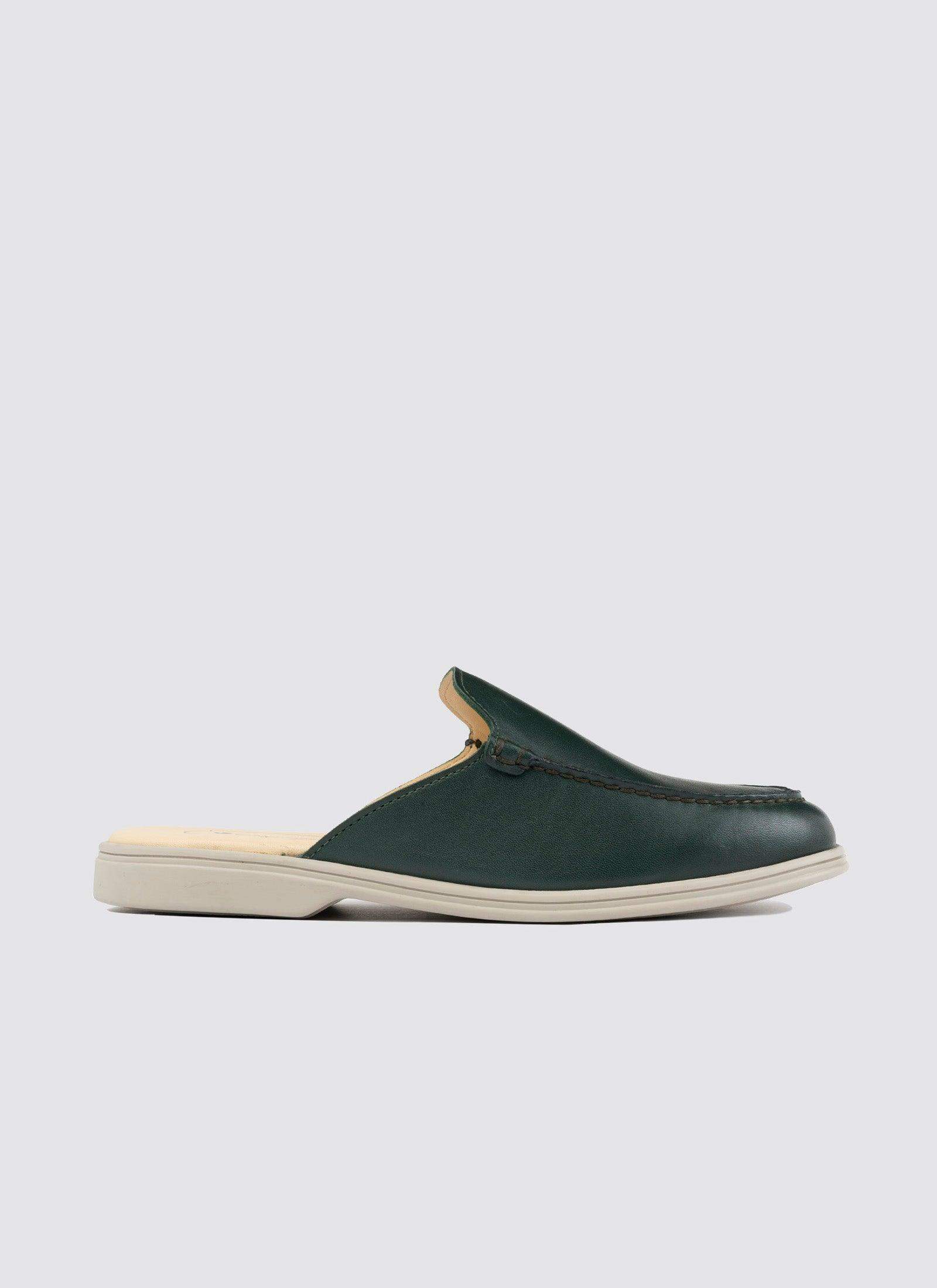 Laxy Mule # Forest Green