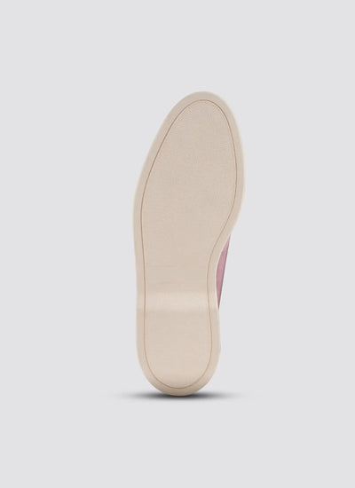 Beige shoe sole on a light gray background 
