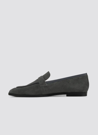 Black block-heel sandals on a white background 