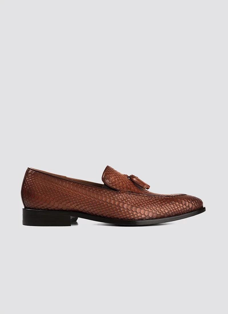 Braun Loafer - Language Shoes