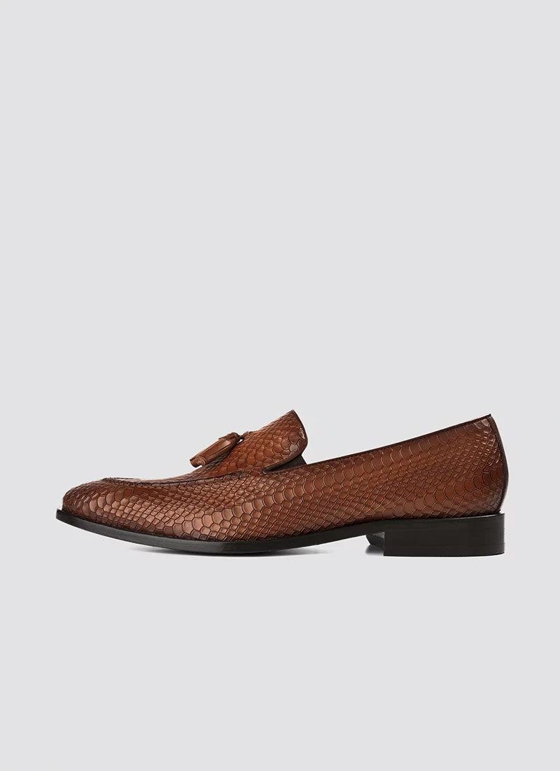 Braun Loafer - Language Shoes