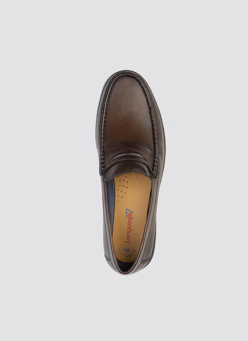 Jameson Moccasin - Language Shoes