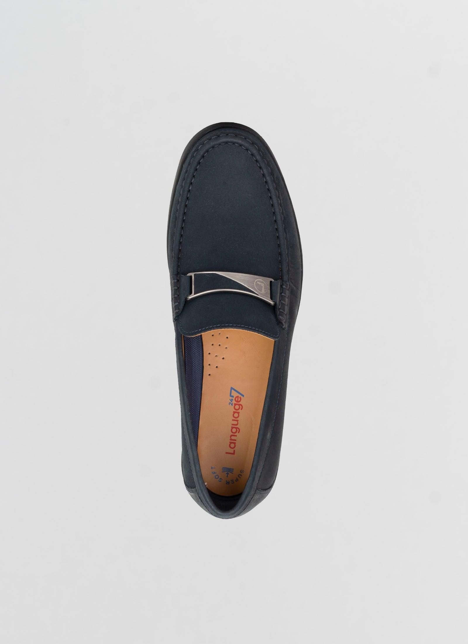 Lathan Moccasin - Language Shoes