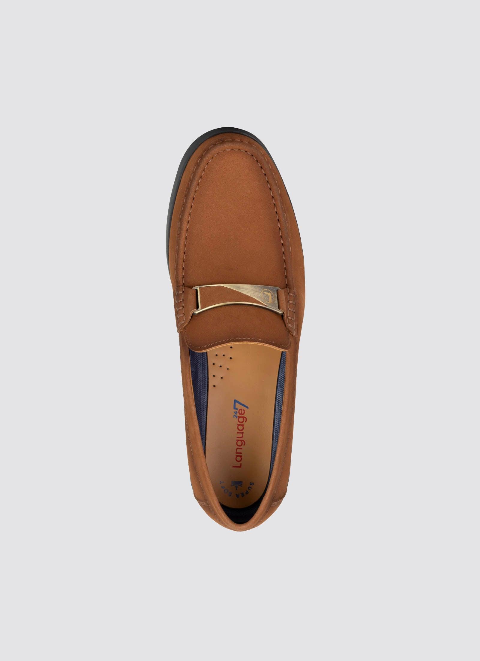 Lathan Moccasin - Language Shoes