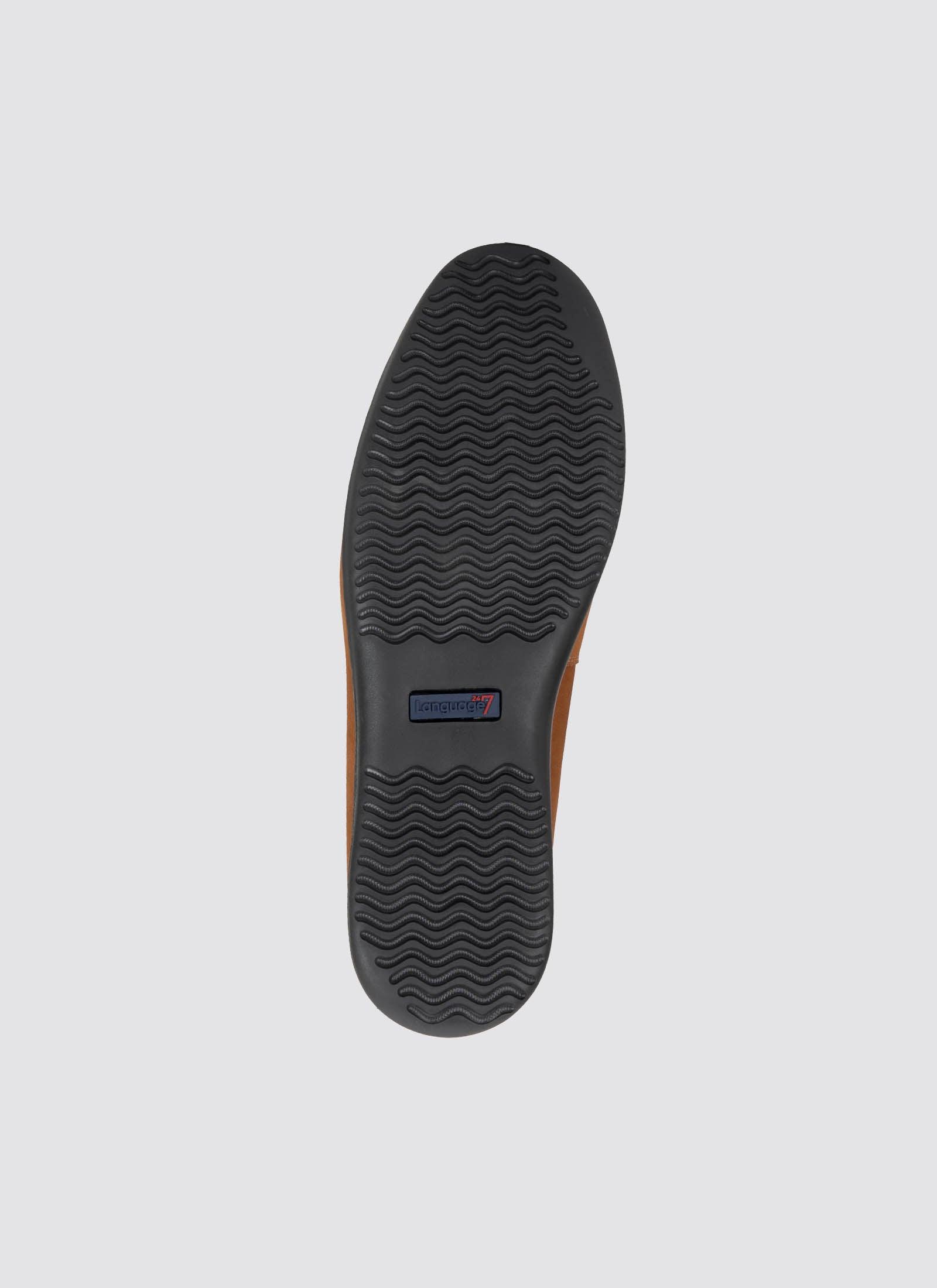 Lathan Moccasin - Language Shoes