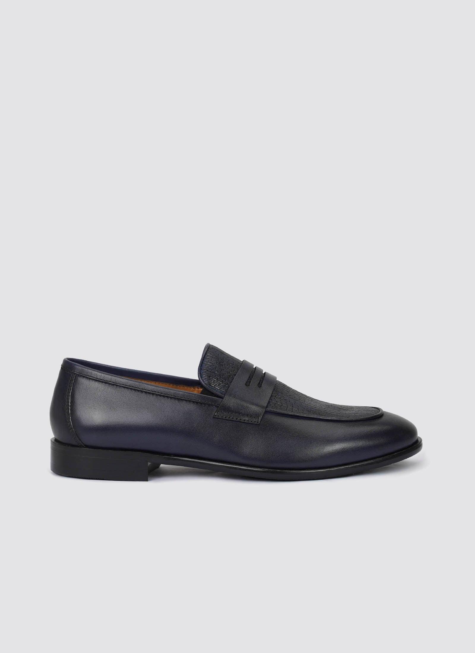 Troy Loafer # Navy