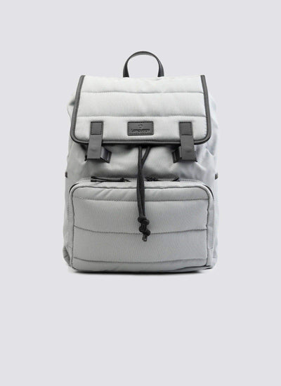 Miles Backpack # Pearl Grey Black 99
