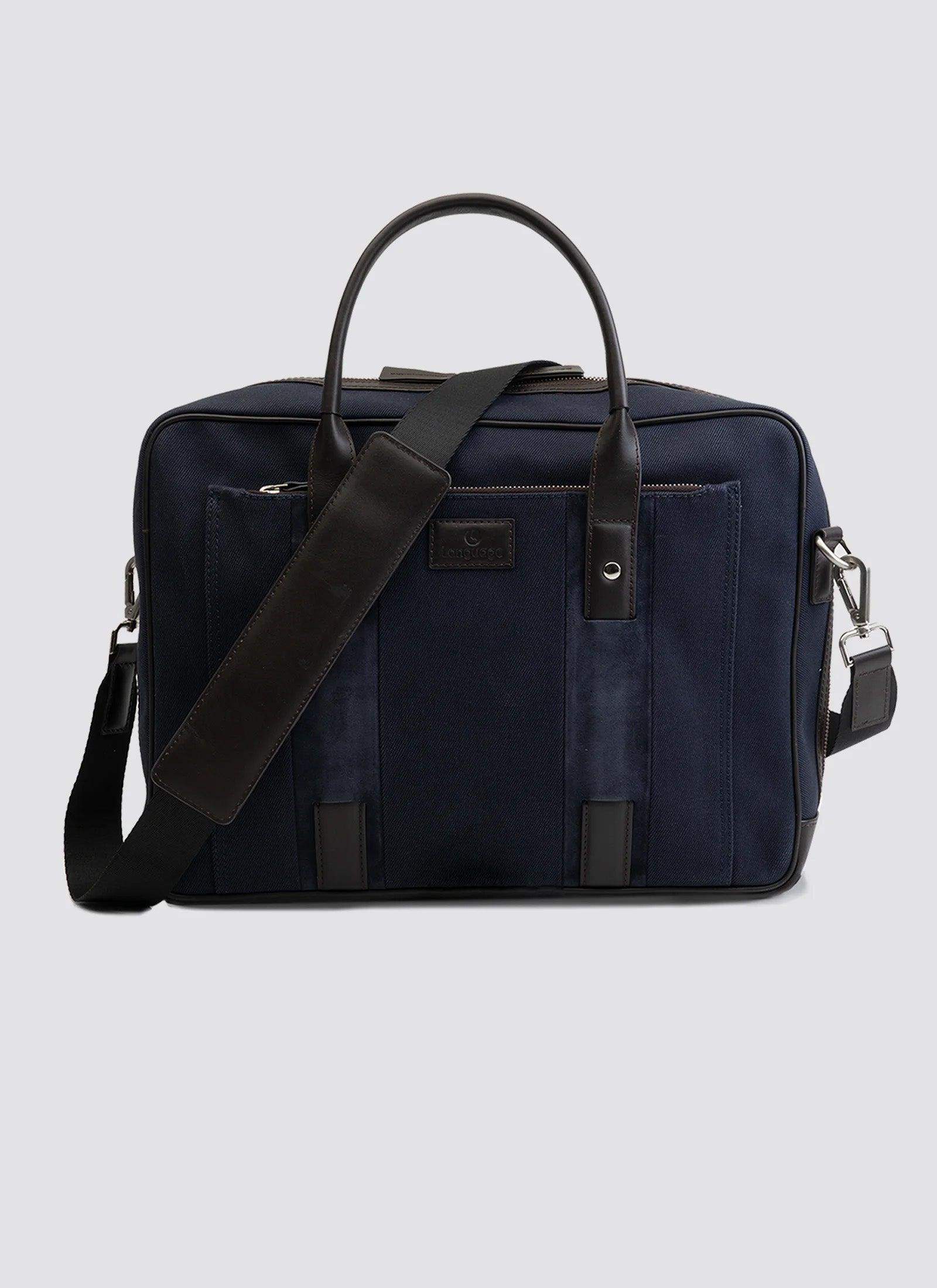 Silas Laptop Bag # Navy
