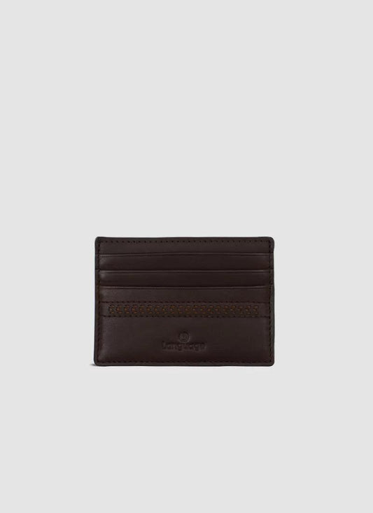 Raven Laser Card Holder - Language Shoes