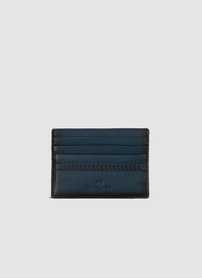 Raven Laser Card Holder - Language Shoes