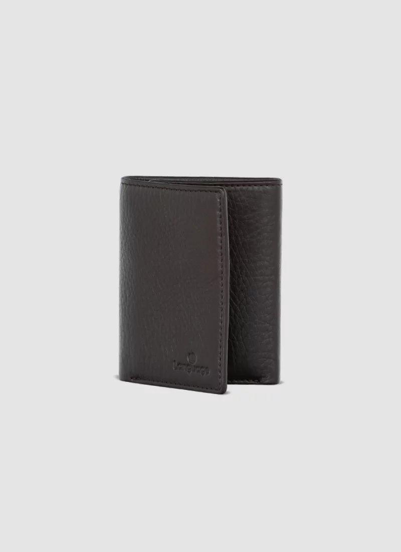 Woods Milled Trifold Wallet - Language Shoes