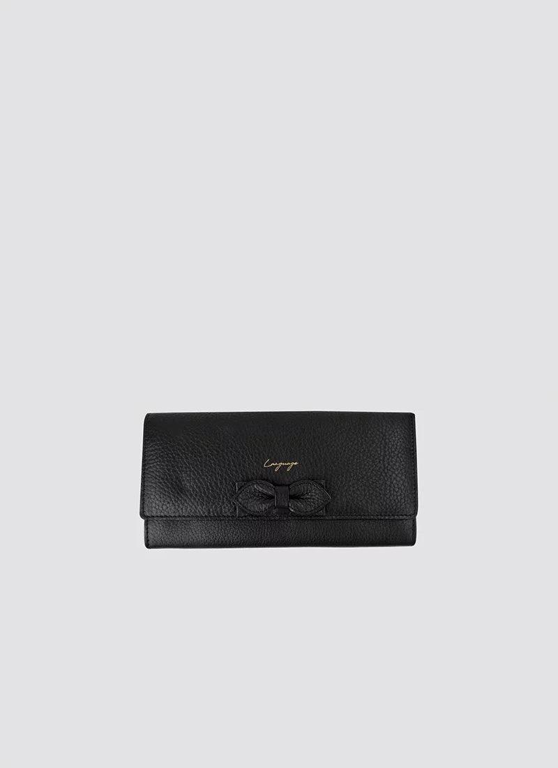 Onyx Long Wallet - Language Shoes