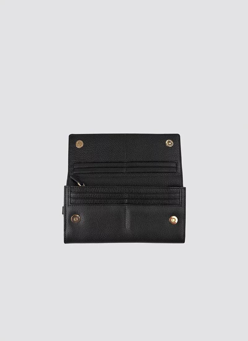 Onyx Long Wallet - Language Shoes