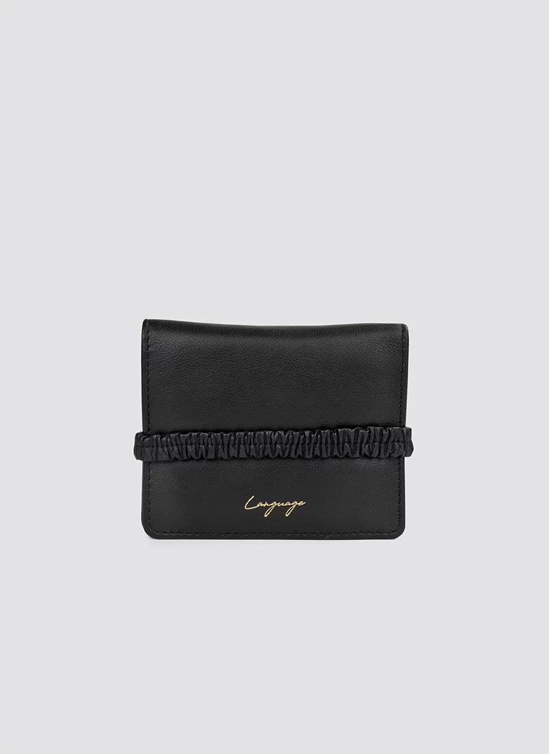 Ebony Wallet - Language Shoes
