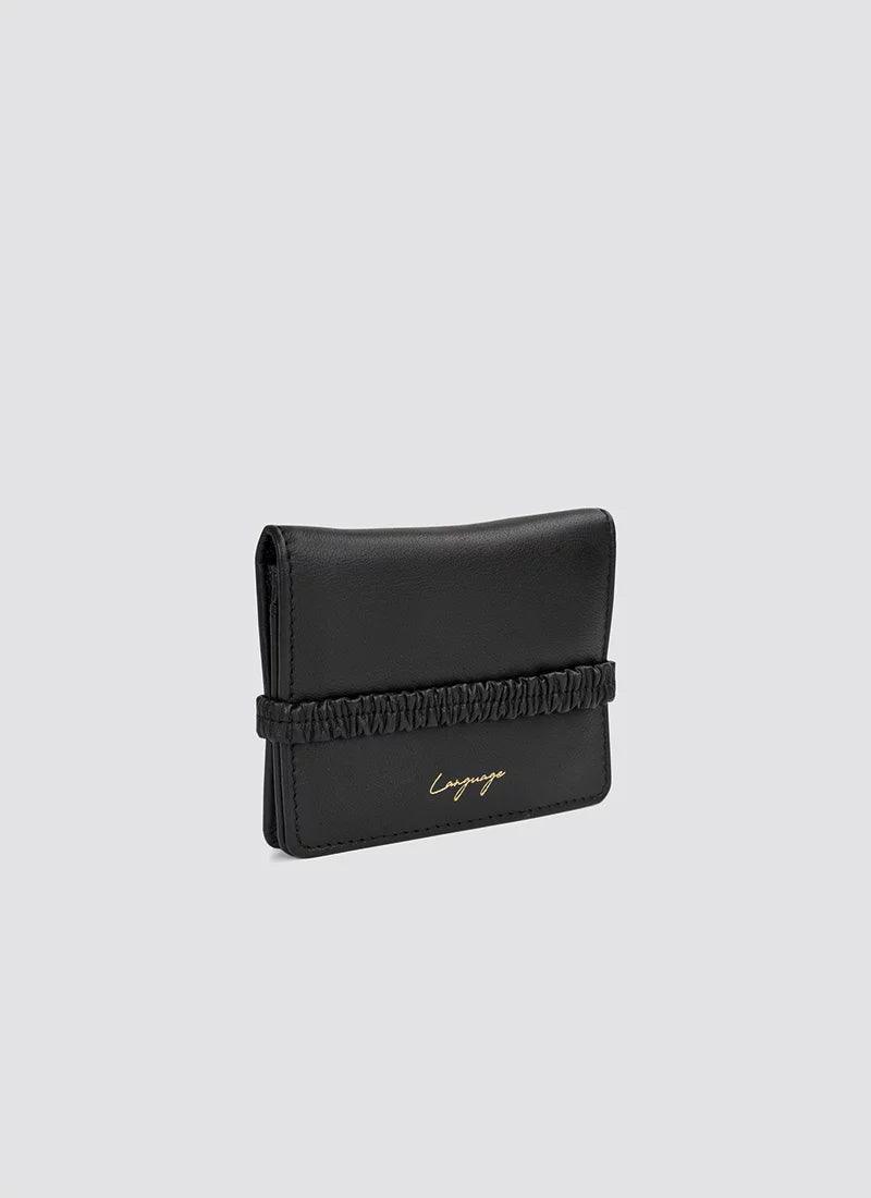 Ebony Wallet - Language Shoes